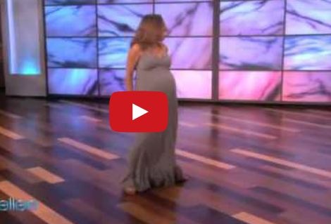 بالفيديو- أغرب رقصة لحامل على أبواب ولادة!