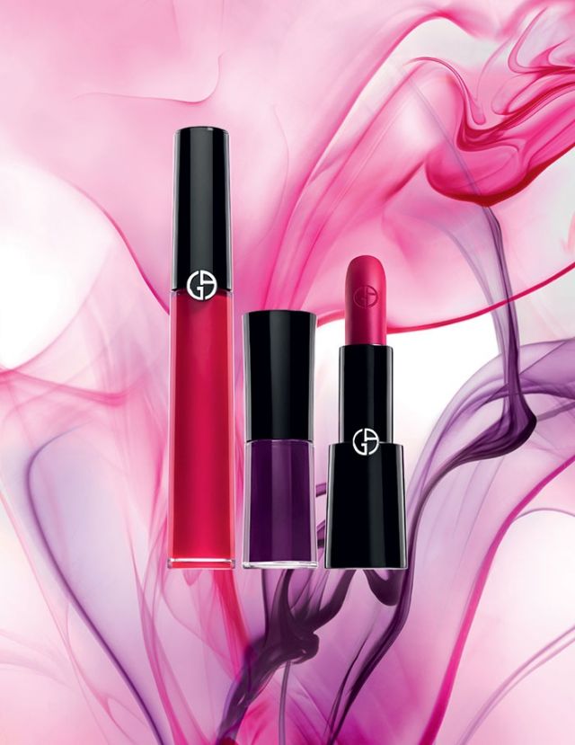 Giorgio Armani يقدم مجموعة Fuchsia Maharajah بطلها لون وردي فاتن