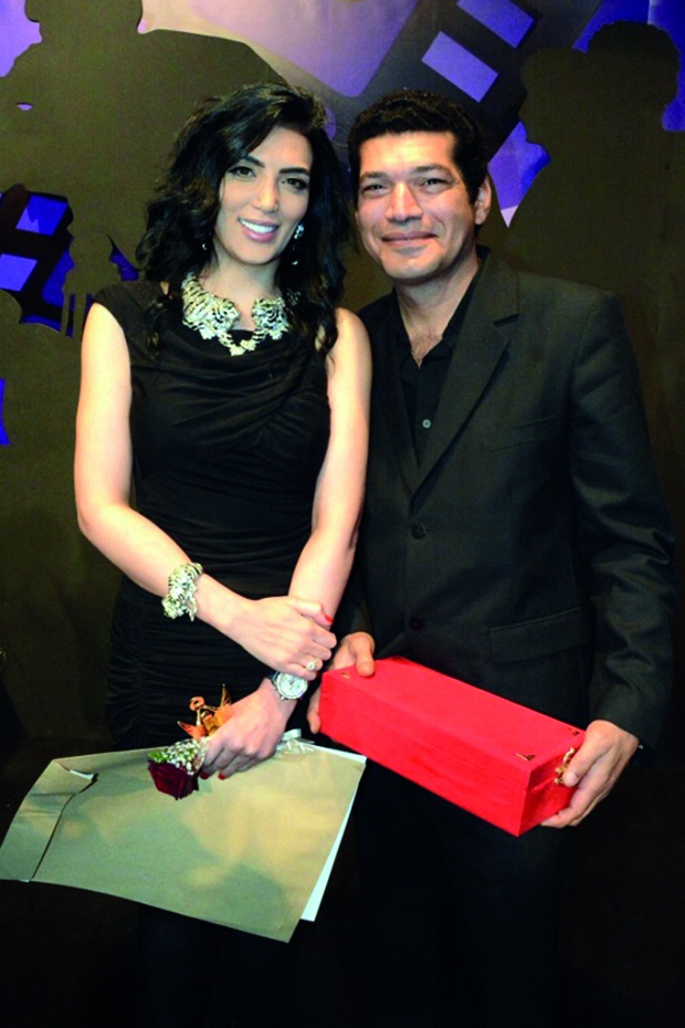 باسم سمرة وحورية فرغلي