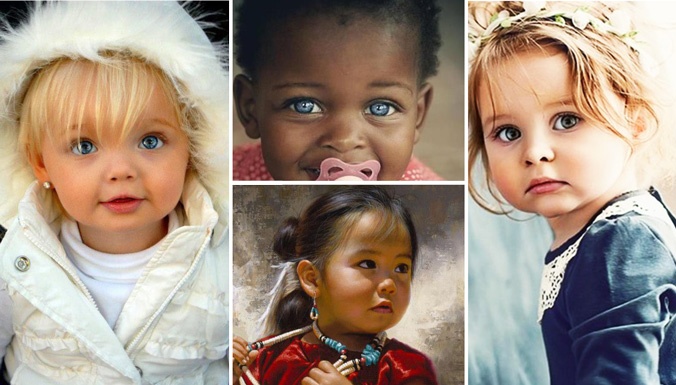 أجمل أطفال العالم في 20 صورة!  هل توافقون أنهم الأجمل؟