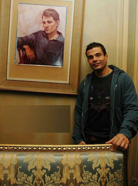 بالصور: ماذا فعل عمرو دياب في بيت عبد الحليم حافظ؟