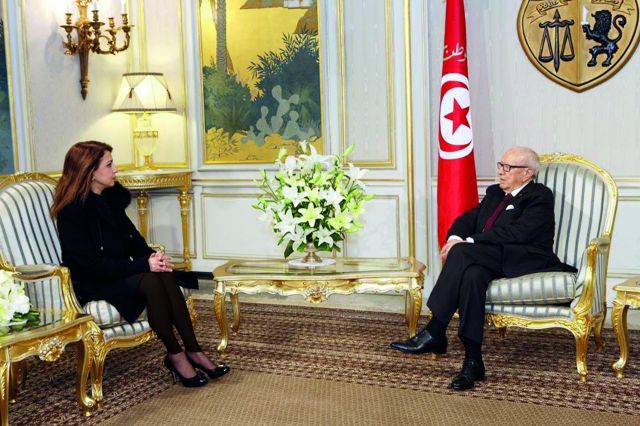 ماجدة الرومي في تونس للتنديد بالإرهاب
