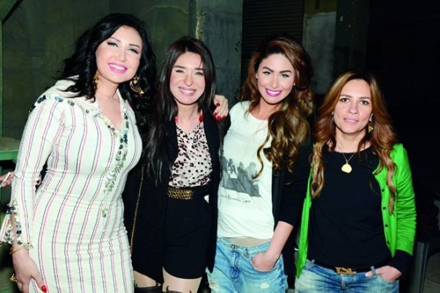  دينا وميسرة ومي سليم ودينا كريم