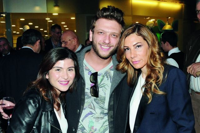 رنا صليبا وإيلوي فليحان وكارل حبيس