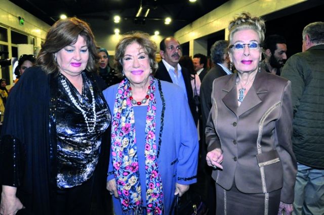 سميحة أيوب وآمال بكير ومنى رجب