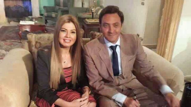 رانيا فريد شوقي وفتحي عبدالوهاب ولقطة من مسلسل «الأستاذ بلبل وحرمه»