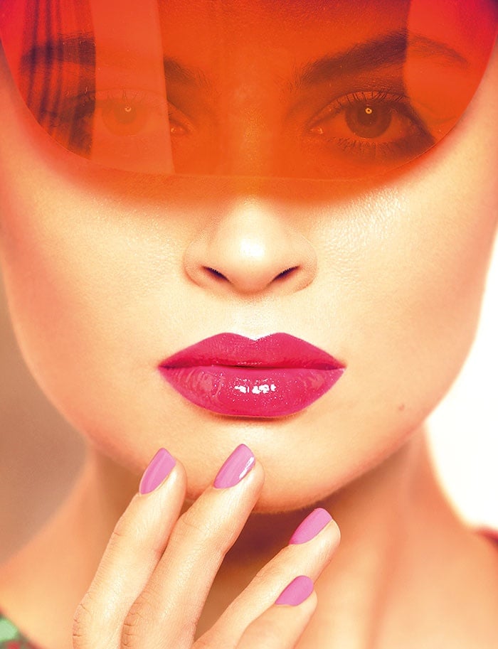 حرارة الأحمر