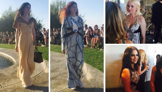 حصري لها- هؤلاء النجوم حضروا عرض أزياء مجموعة لويس فويتون Louis Vuitton كروز 2016