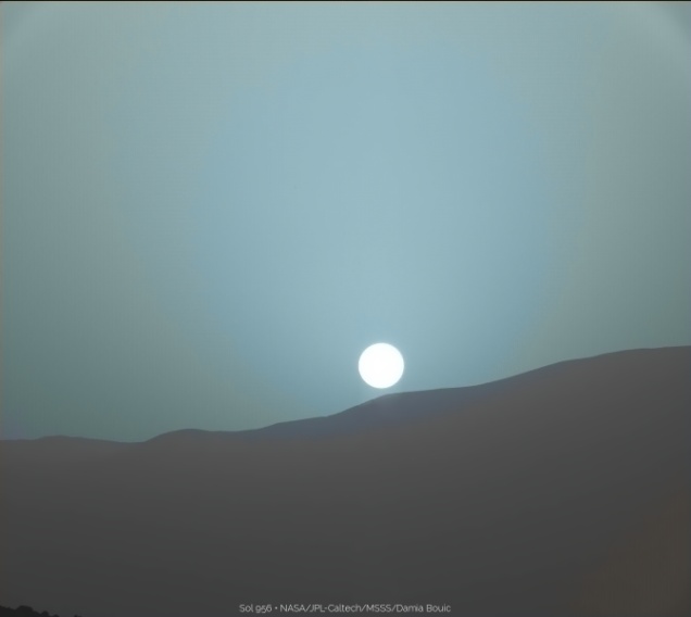 بالفيديو... هكذا يظهر غروب الشمس على كوكب المريخ!