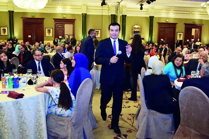 إيهاب توفيق يتألق في مؤتمر الأطباء