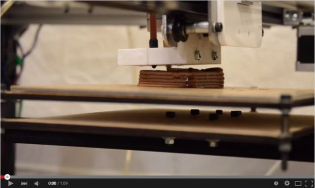 بالفيديو - طابعة ثلاثية الأبعاد تطبع الطعام