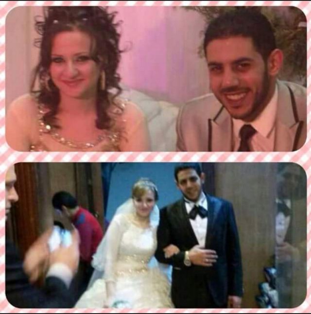 صورتان من الخطوبة والزفاف