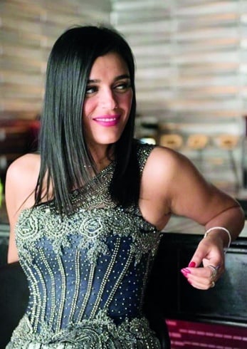 أول صورة لابنة ملكة جمال مصر