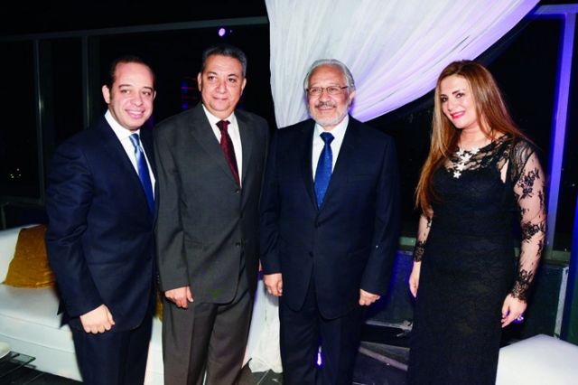 خالد زكي وسط الحضور