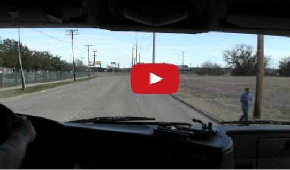 بالفيديو - تمسّاح يهاجم شاحنة وينتزع الصدّام الأمامي