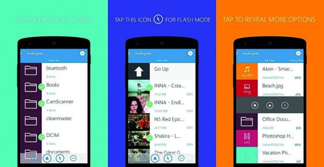 تطبيق لإخفاء الملفات في أندرويد