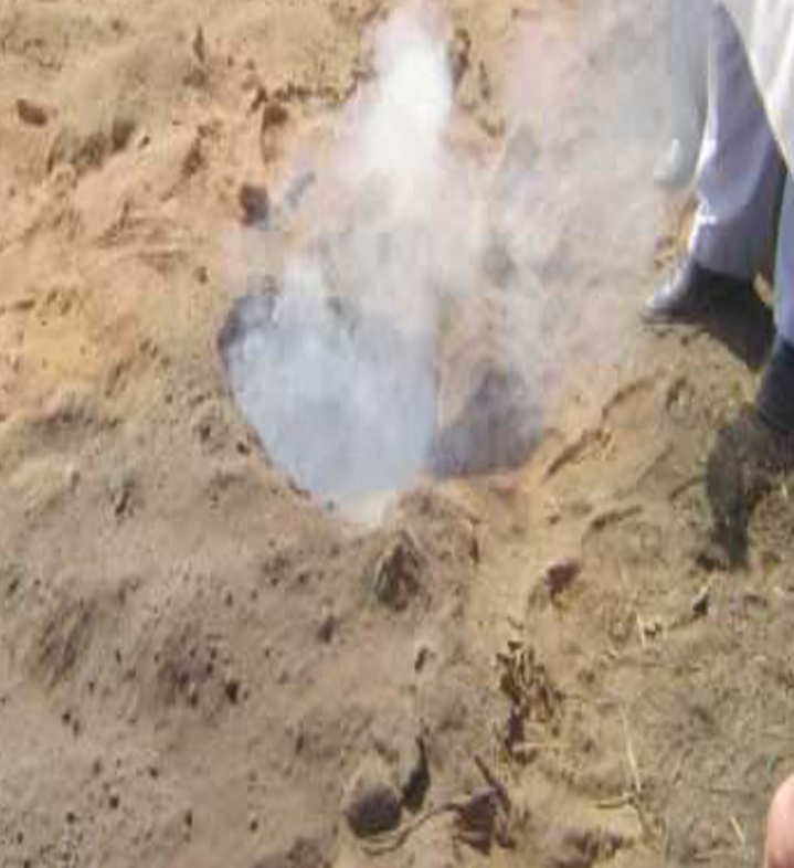 ظاهرة مخيفة في الاردن.. الأرض تحرق كل من يدوسها!!