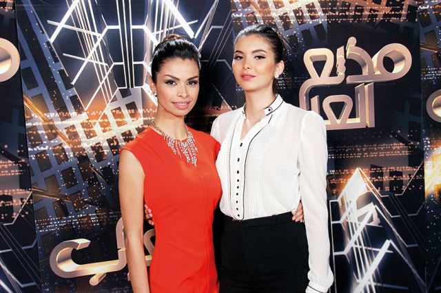 المتسابقتان كوثر بودراجة ومروى شهاب