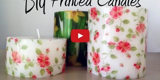 بالفيديو - كيف تزينين الشموع بالمحارم الورقية بسهولة