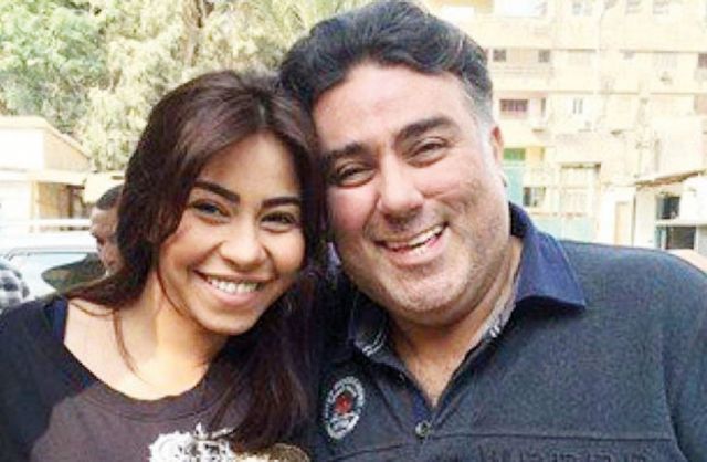 شيرين والمؤلف تامر حبيب