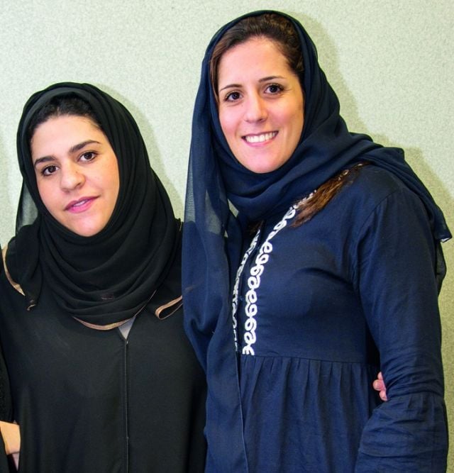 رشا مشموشي وبسمة قزاز