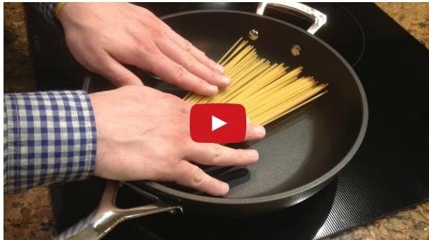 بالفيديو- هل تسلقين المعكرونة بالطريقة الصحيحة؟ لا تضعي الماء قبل المعكرونة!