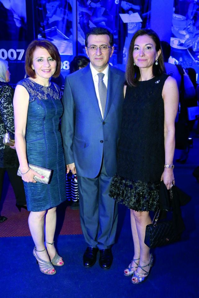 ليليان ويوسف قمير ومنى ميقاتي