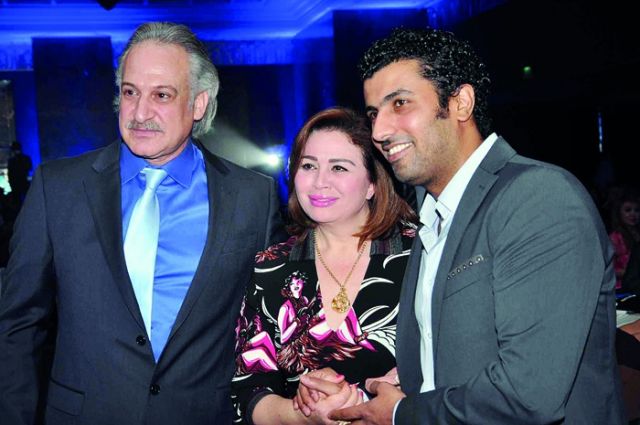 محمد سامي وإلهام وعمر زهران