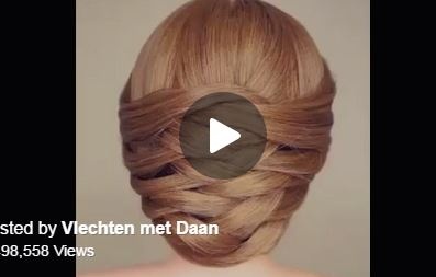 بالفيديو- أجمل رفعة شعر ب 15 ثانية فقط!