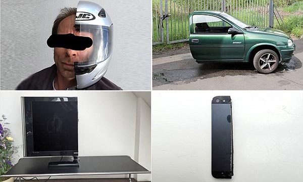 بالصور- قطّع كل ما يملكه لنصفين نكايةً بحبيبته التي انفصلت عنه... حتى الأثاث!!