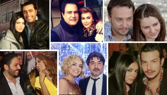 بالصور - تعرفوا على أبرز النجوم العرب مع زوجاتهم