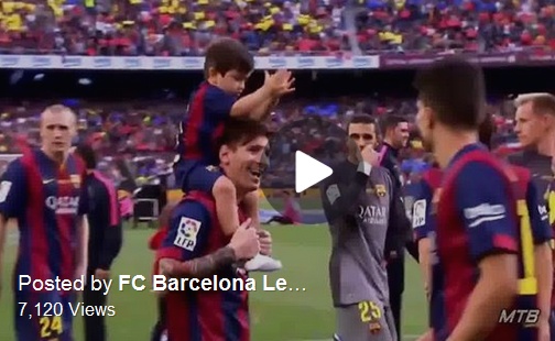 بالفيديو- ميسي يتحدّث عن ابنه بطريقة مؤثرة.. ولقطات خاصة