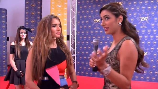 فيديو- رامز جلال يسخر من فستان زينة.. والاخيرة ترتعب من 