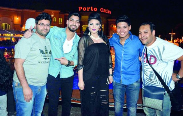 محمد رشاد وشيرين ومينا ووليد منصور