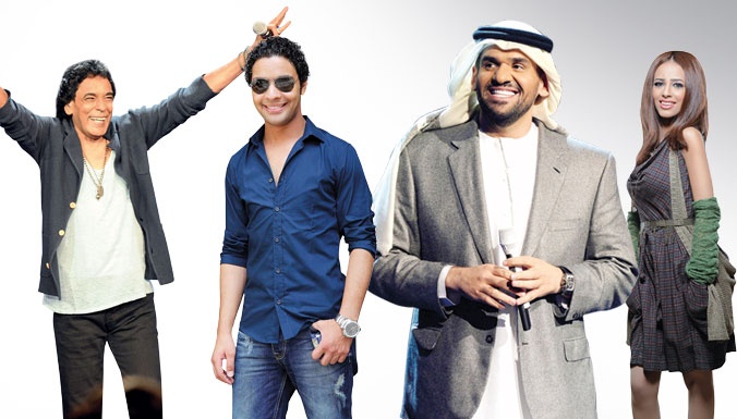 في رمضان: عمرو دياب ومحمد منير وأصالة وحسين الجسمي يؤدّون الأغنية الدينية