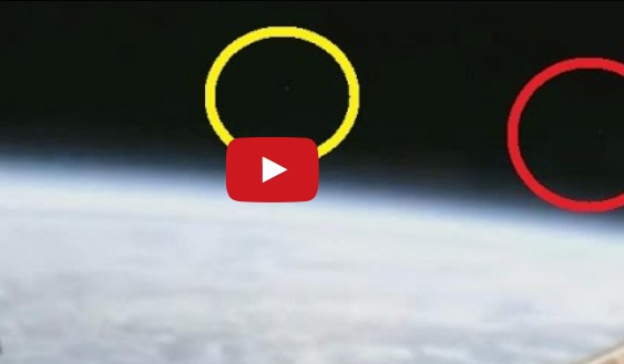 بالفيديو- لقطات غامضة لأجسام غريبة تغادر الأرض وناسا تقطع البث فجأة!