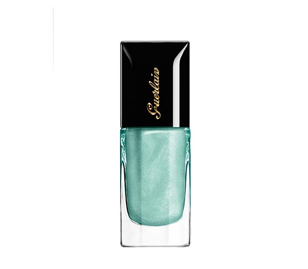 أزرق تركوازي Guerlain Colour Lacquer in Blue Ocean no.700 Limited Edition