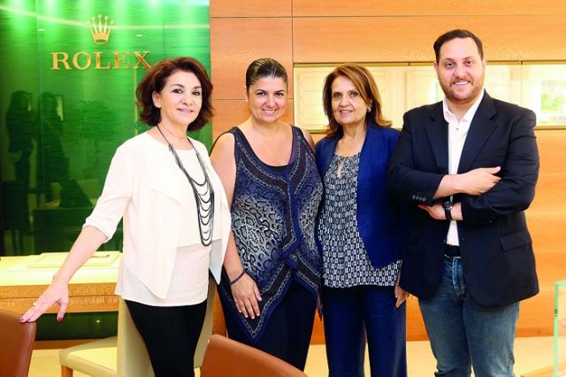 طوني ابو غزالة وفريال سوبرا وزينة عنان وسيلفانا البون