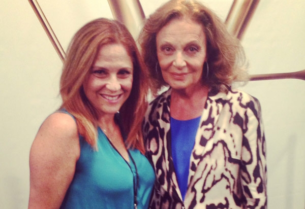 دايان فون فرستنبورغ في حديث خاصّ مع لها