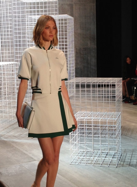 Lacoste، أزياء مقلوبة رأساً على عقب!