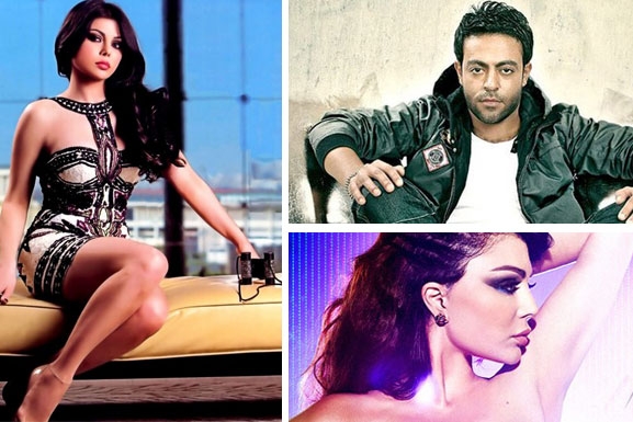 دويتو بين هيفاء وهبي وتامر عاشور