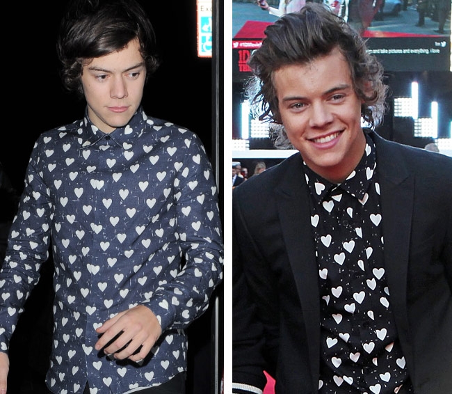 قميصك المفضّل، بطريقتين، مثل هاري ستايلز