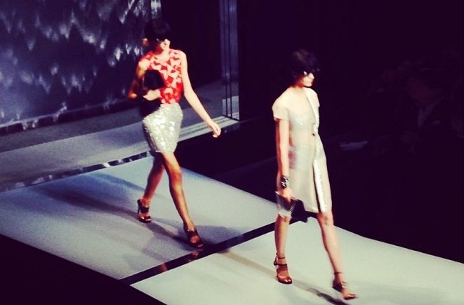 في عرض Fendi، مجموعة استوحاها كارل من العالم 'الرقمي'!