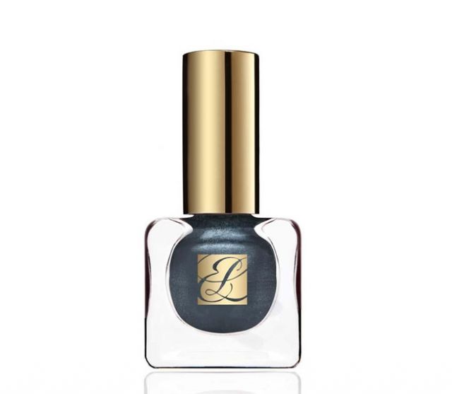 Estée Lauder Pure Color Vivid Shine Nail Lacquer in midnight metal