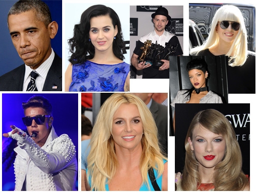 أوبرا، أوباما أم بيبر من يحتل المرتبة الأول