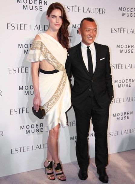 Hilary Rhoda in Prabal Gurung