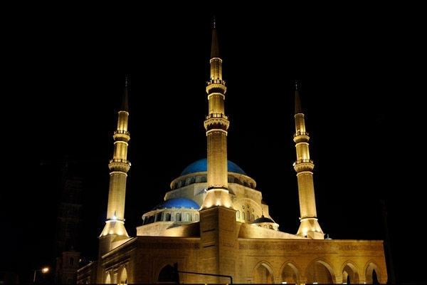 صلاة العيد في جامع محمد الأمين