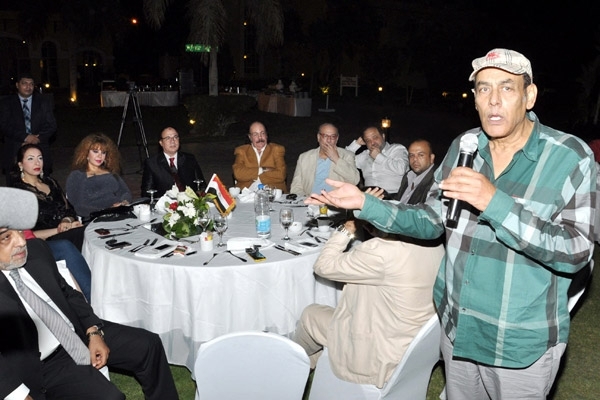  أحمد بدير يلقي كلمة