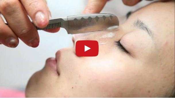 بالفيديو- حلاقة الذقن خيار اليابانيات لوجه مشرق