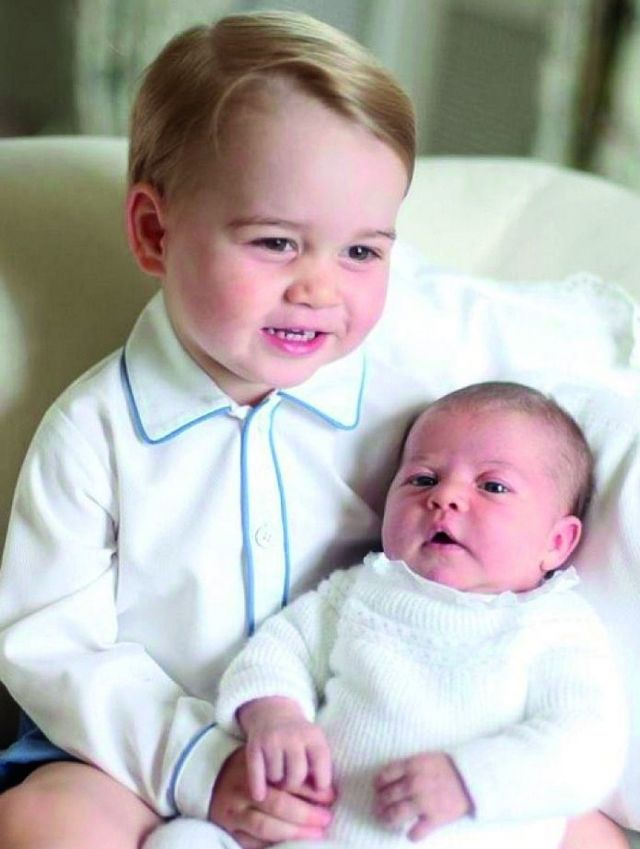 هكذا احتفل الأمير جورج بعيد ميلاده الثاني